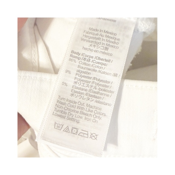 Madewell Kick Out Crop High Rise Jeans Size 25 White | Cropped Kick Flare Denim - Picture 11 of 12